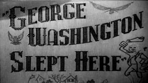 Washington slept here